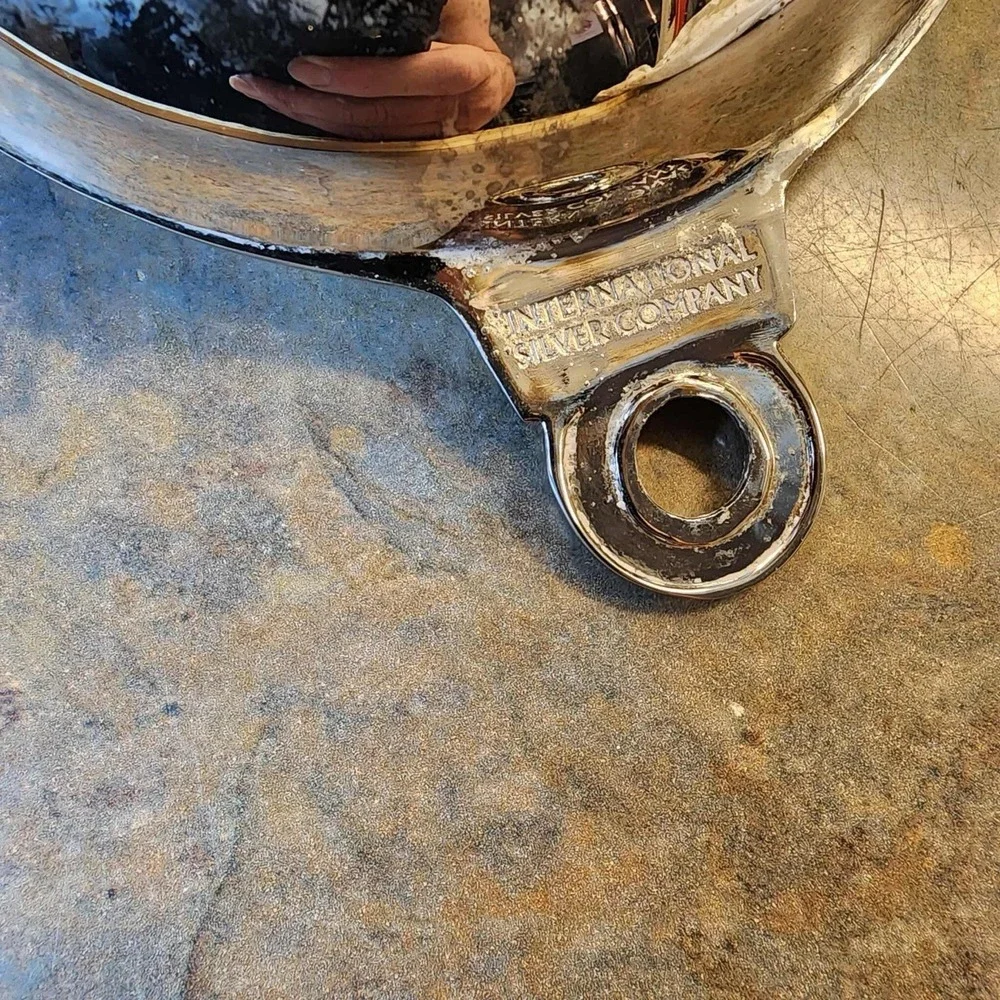 International Silver Co Ornament Dish 11